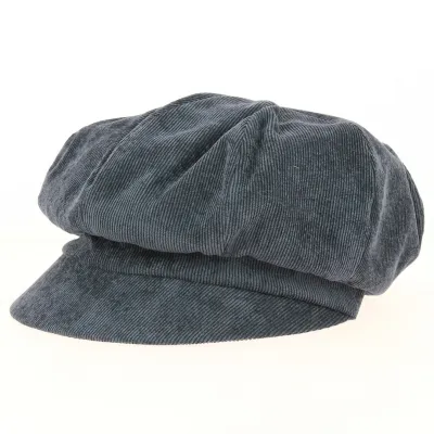 Casquette Gavroche Elorine Velours Marine - Traclet