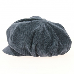 Casquette Gavroche Elorine Velours Marine - Traclet