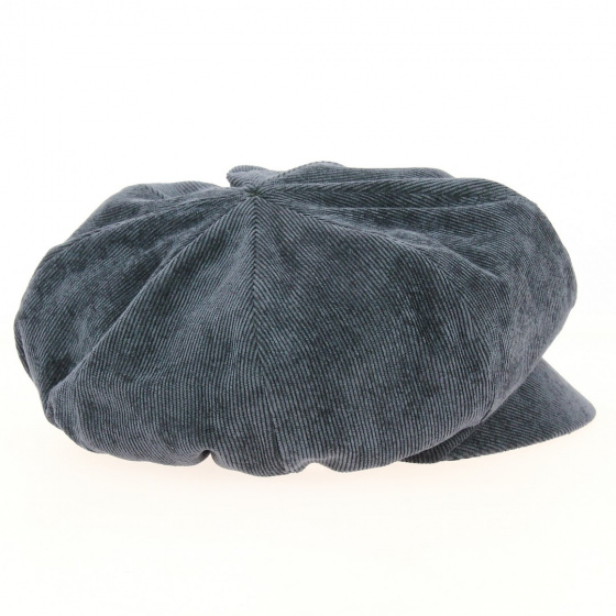 Casquette Gavroche Elorine Velours Marine - Traclet Casquette Gavroche Elorine Velours Marine - Traclet