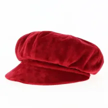 Casquette Gavroche Elorine Rouge - Traclet