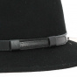 Annecy Black Waterproof Felt Hat - Traclet
