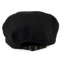 Black Baker Gavroche Cap - Traclet