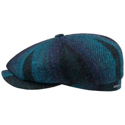 Stetson Eldred Harris Tweed Hatteras Cap Reference: 17474| Traclet Hat Shop