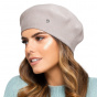 Women's Nashville Beige Beret - Traclet