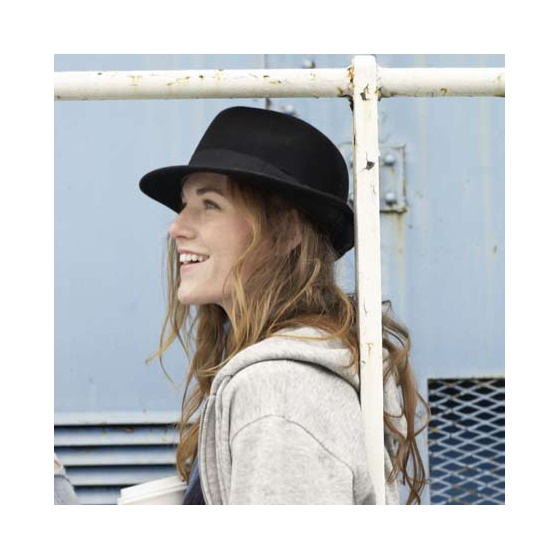 Chapeau Elkader Noir Trilby Stetson