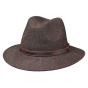 Ambierle Traveler Hat Brown Wool Felt - Traclet