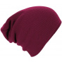 Oversize Acrylic Beanie Bordeaux - Beechfield