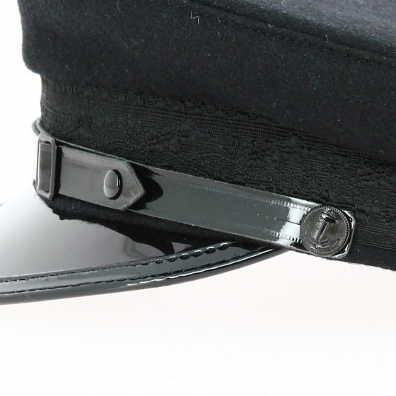 Casquette Voiturier Laine Noir - Balke