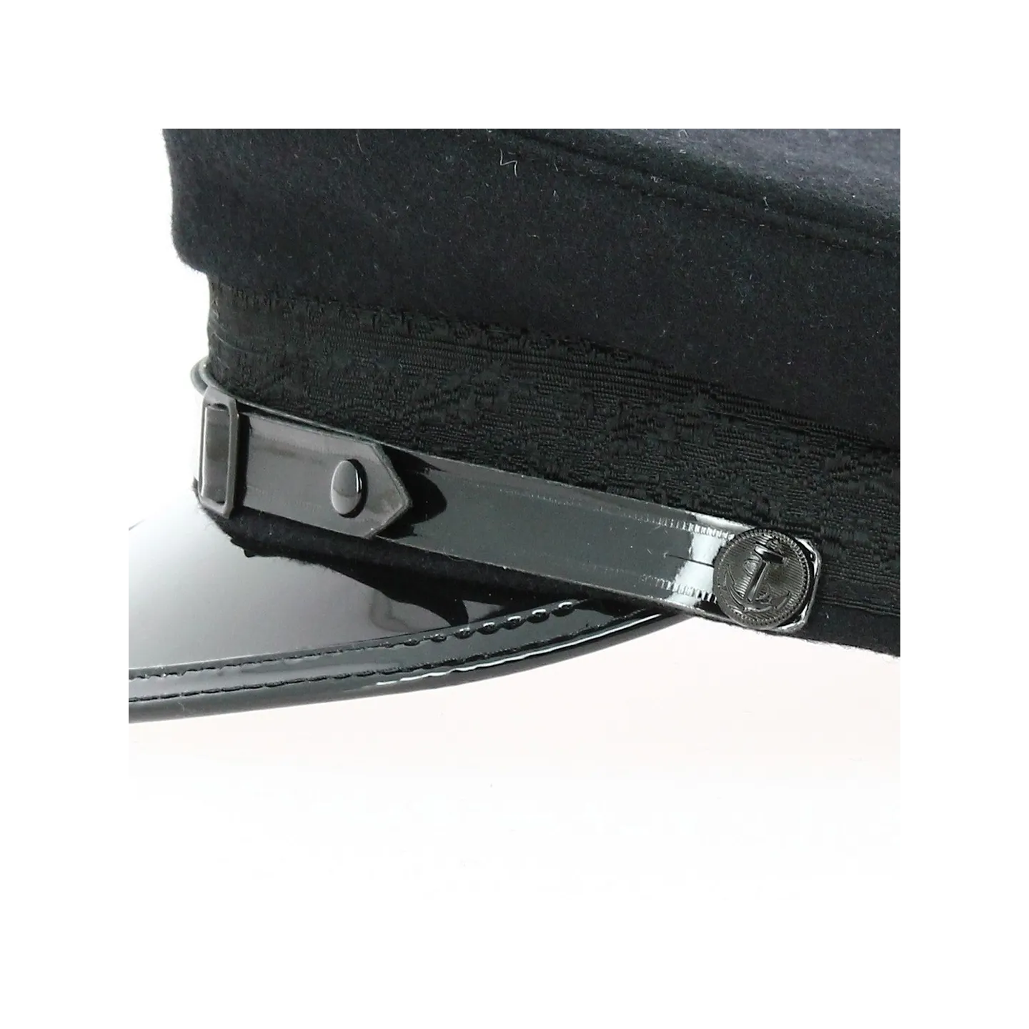 Casquette Voiturier Laine Noir - Balke
