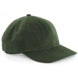 Casquette Baseball Velours Olive - Traclet