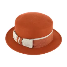 Canotier Feutre laine Rouille - Fiebig
