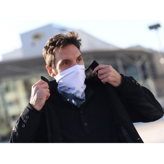 Frost Neck Gaiter & Barrier Mask - Le Drapo