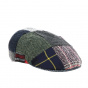 Wool Patchwork domed cap - Guerra