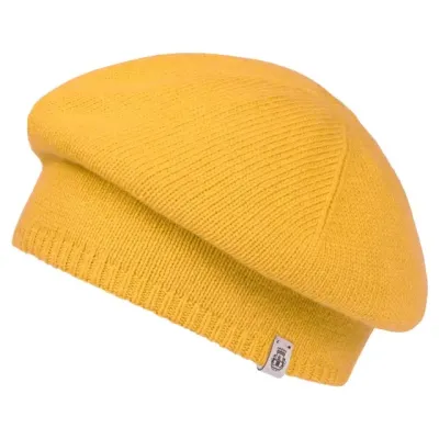 Béret Femme Castello Jaune - Roeckl