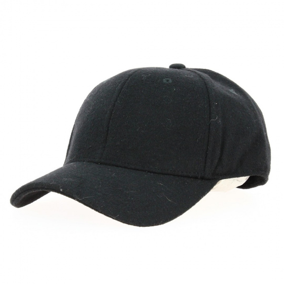 Casquette Baseball Laine Noire - Traclet