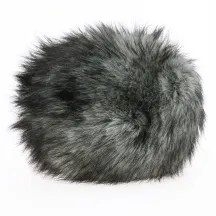 Toque Courchevel Fausse fourrure Gris chiné - Traclet