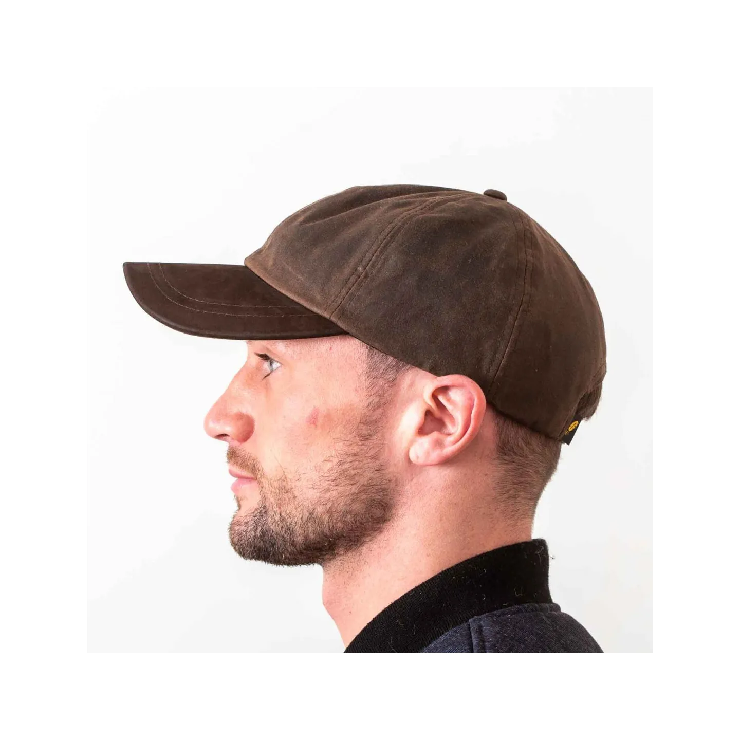 Brown oiled cap - Hatman