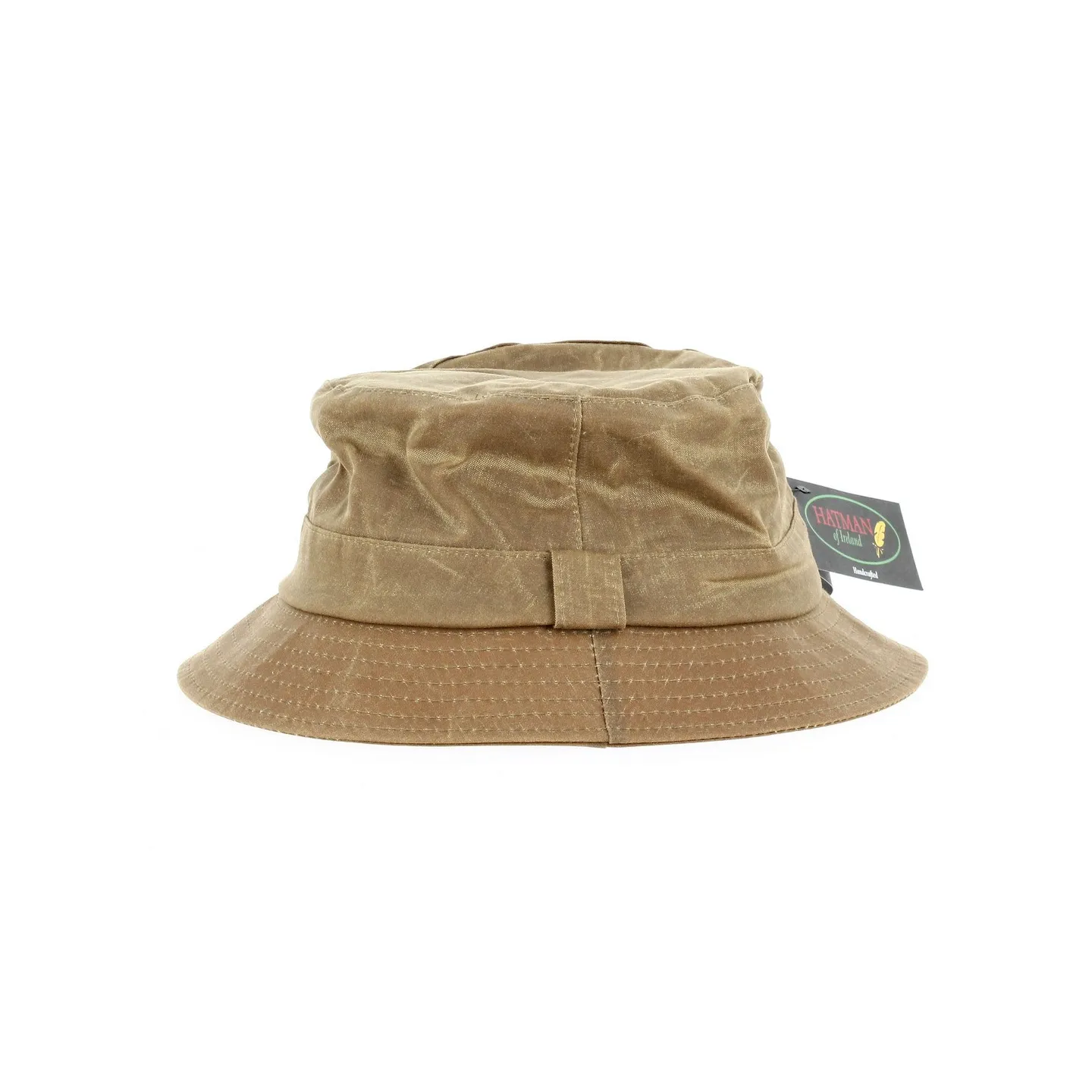 Bob Coton Huilé Imperméable Camel - Hatman