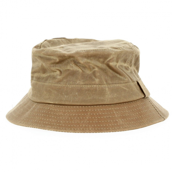 Bob Coton Huilé Imperméable Camel - Hatman Bob Coton Huilé Imperméable Camel - Hatman