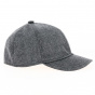 Casquette Baseball Imperméable Anthracite- Traclet