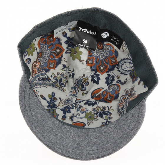 Casquette Baseball Imperméable Anthracite- Traclet Casquette Baseball Imperméable Anthracite- Traclet