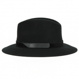 Chapeau Traveller Nantes Feutre Noir - Traclet