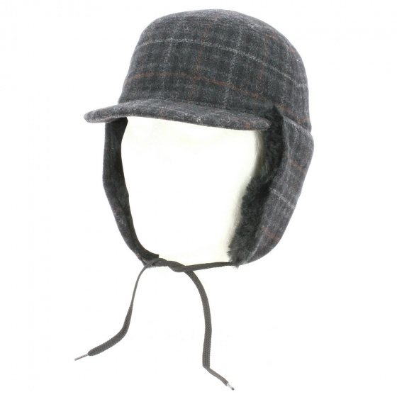 Chapka Casquette Kursk Noire - Crambes Chapka Casquette Kursk Noire - Crambes