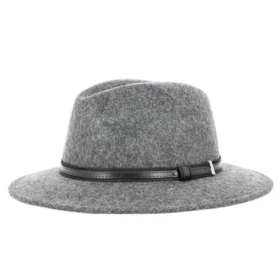 Traveller Ambierle Felt Wool Anthracite Hat - Traclet