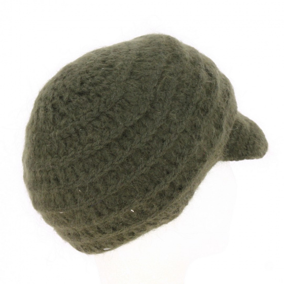 Angora Newsboy Cap - Traclet Angora Newsboy Cap - Traclet
