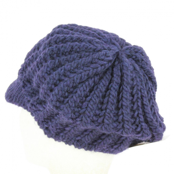 Gavroche Acrylic Knit Cap - Traclet