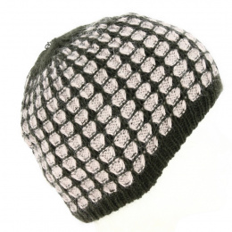 Bee Beanie Bicolore Angora Kaki - Traclet