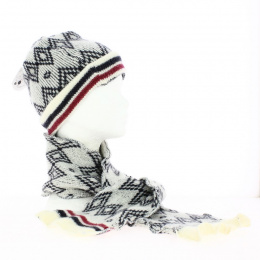 Beanie and scarf set le cocorico - Perrin