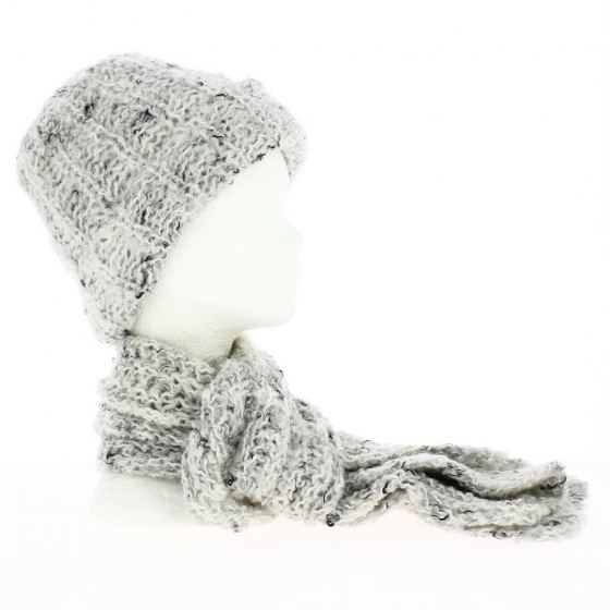 Ensemble Bonnet Echarpe Acrylique - Traclet
