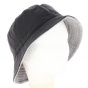 Bob Imitation Leather Black Grey Fleece Lining - Traclet