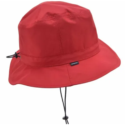 Chapeau De Pluie Sympatex® Rouge - Seeberger Reference : 17437 | Chapellerie Traclet