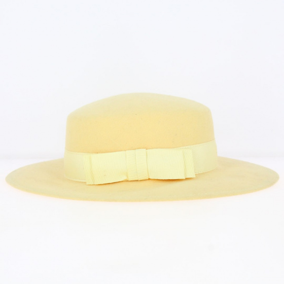 Canotier Feutre laine - Traclet Canotier Feutre laine - Traclet