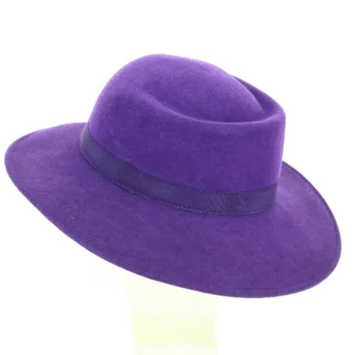 Capeline Feutre Laine Violet - Traclet