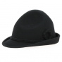 Tyrolean hat Felt Wool Black - Traclet