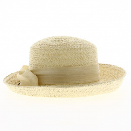 Chapeau de cérémonie Panama Anouck Crème - Traclet