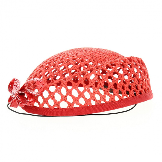 Tambourin Cérémonie Ajouré rouge - Traclet Tambourin Cérémonie Ajouré rouge - Traclet
