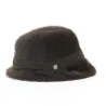 Chapeau Cloche Angora Marron - Laulhère Reference : 17582 | Chapellerie Traclet