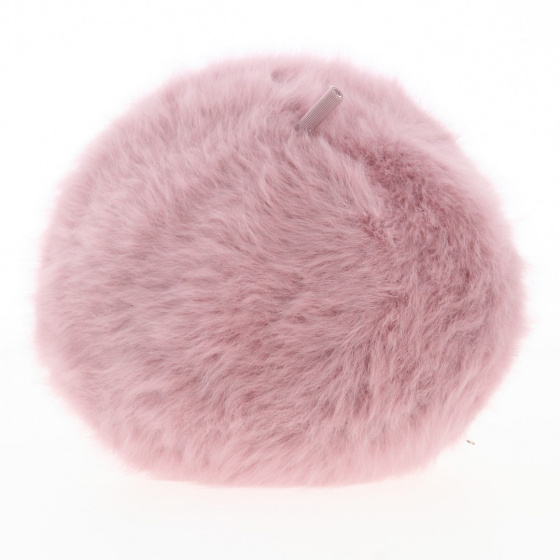 Béret Angora Rose - Traclet Béret Angora Rose - Traclet