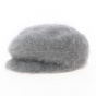 Gavroche Angora cap, mouse grey - Traclet