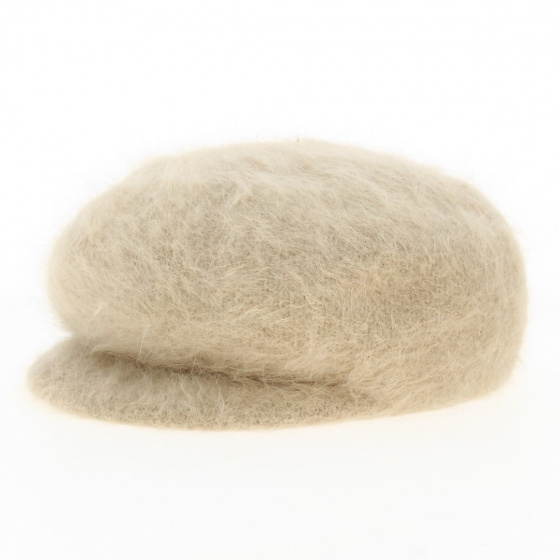 Casquette Gavroche Angora beige - Traclet Casquette Gavroche Angora beige - Traclet