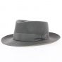 Fedora Grey Wool Felt Hat - Traclet