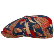 Casquette Hatteras Laine  Rouge & Bleu - Stetson