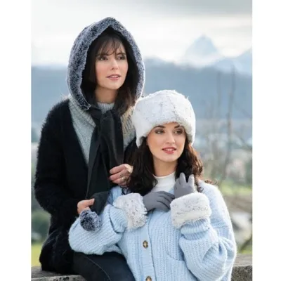 Norell Fleece Hood Anthracite - Traclet Reference: 8824 | Traclet Hat Shop