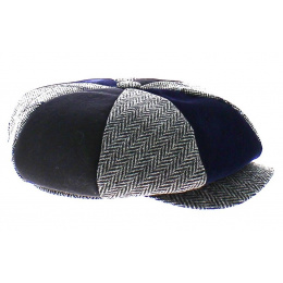 Gavroche Kathi Wool & Cashmere Navy Cap - Mayser