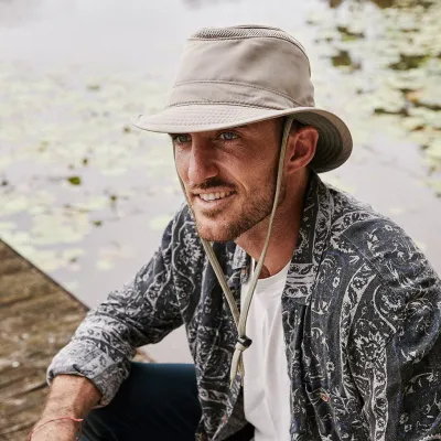 Chapeau Traveller Boat Sable - Conner Hats