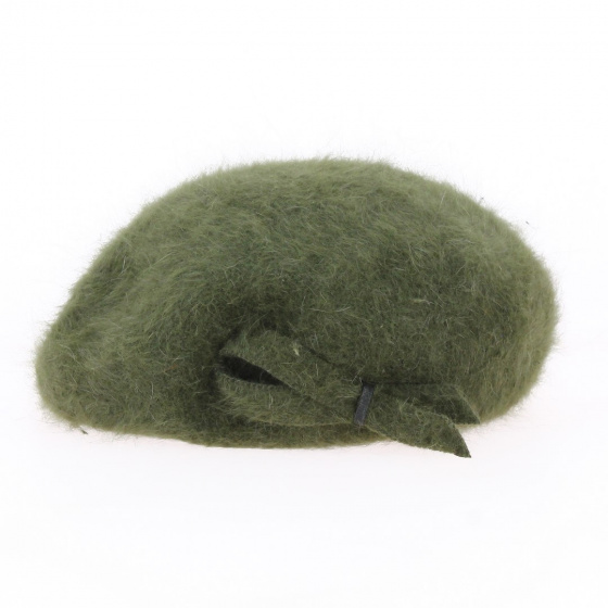 Béret angora vert - Traclet